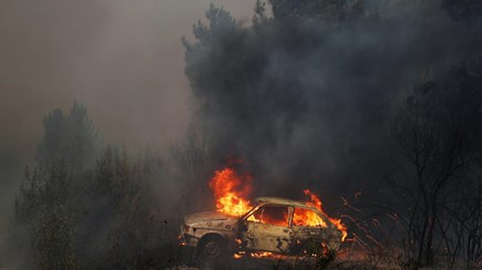 Foi dominado 90% do fogo de Vila de Rei e Mação